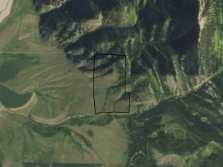 Map of Flathead Pass Road - Parcel 8: 231.14 acres North of Bozeman