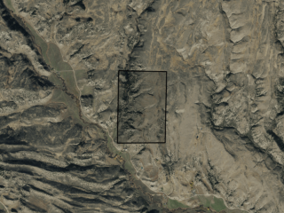 Map of Fleshman Creek 240: 240 acres NW of Livingston