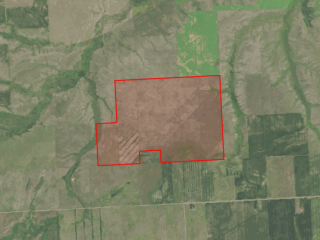 Map of Generational Daniels County Farm: 780 acres West of Scobey
