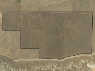 Map of Golden Valley County Land Auction: 1625.23 acres SE of Ryegate