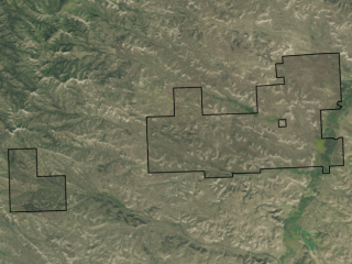 Map of Golder Ranch on Rosebud Creek: 12942 acres SW of Colstrip