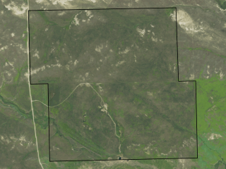 Map of Grass Hills Ranch: 655 acres SE of Musselshell