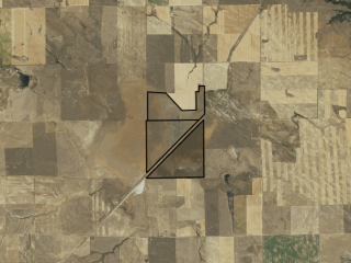 Map of Hay Basin Pasture: 825 acres East of Broadview