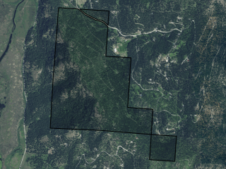 Map of Haywire Gulch Road: 576 acres SW of Kalispell