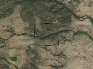 Map of Highland View Ranch: 589 acres SW of Whitehall
