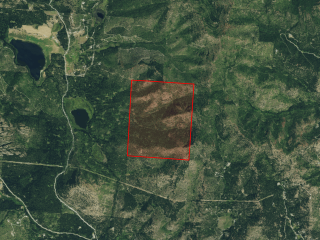 Map of Hodge Creek Road: 783.13 acres NW of Kila