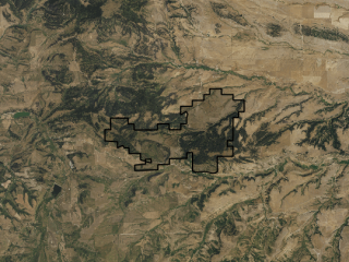 Map of Horsethief Basin Ranch: 6170.92 acres SE of Lewistown