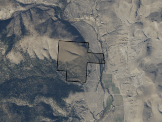 Map of Hot Springs: 507 acres North of Hot Springs