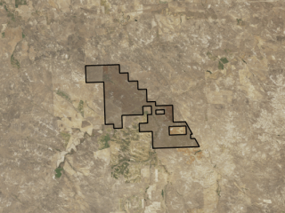 Map of Jordan Farm: 4333.76 acres South of Jordan