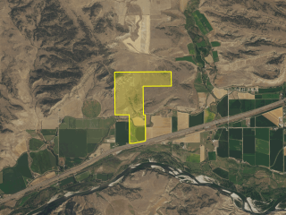 Map of Kober Family Ranch: 407 acres West of Park City