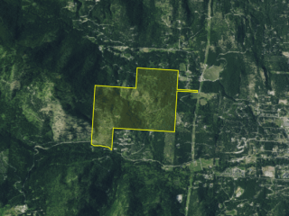 Map of Large Acreage Property Overlooking Flathead Lake: 440.37 acres West of Lakeside