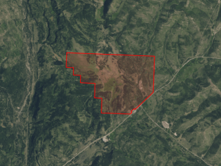 Map of Lewis and Clark Trail Ranch: 2800 acres NE of Lincoln