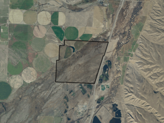 Map of Lost Creek Ranch: 1477 acres South of Deer Lodge