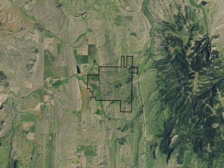 Map of Lucas Ranch: 8134 acres East of Ringling