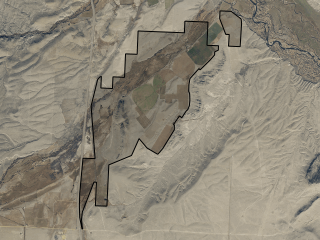 Map of Mantle Ranch: 3565 acres North of Dillon