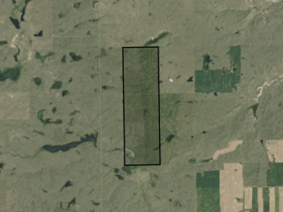 Map of Matulka Grass: 1200 acres North of Dodson
