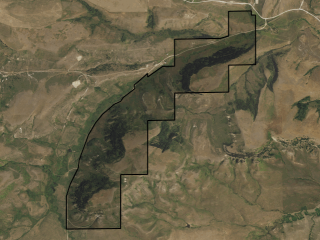 Map of McDonald Creek Vista: 793.77 acres SE of Lewistown