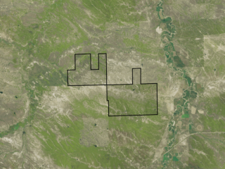 Map of Montana Grass: 5507 acres North of Melstone