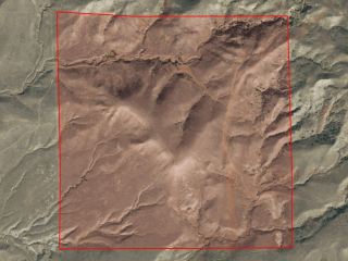 Map of Moser Dome - 360 Acres: 360 acres South of Laurel