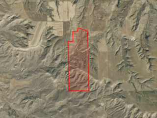 Map of Moser Dome: 469 acres South of Laurel