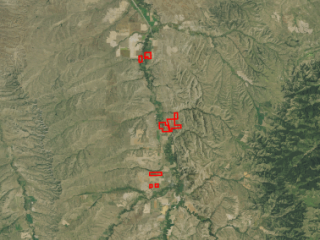 Map of Neal Ranch - Entire: 1146 acres North of Lodge Grass