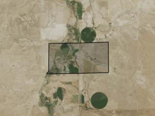 Map of Newman Ranch Trust: 1086 acres NE of Melstone
