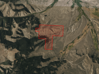 Map of Nip and Tuck Ranch: 1273.93 acres SW of Dillon