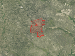 Map of O’Connor Ranch: 7230.83 acres NE of Mosby