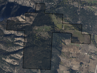 Map of One Horse Creek Ranch: 785 acres West of Florence