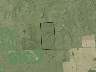 Map of Pasture Property With Potential Tillable Soil Types: 320 acres NE of Wolf Point
