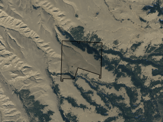 Map of Perkins Creek Ranch: 514.47 acres NE of Anaconda