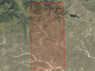 Map of Ponderosa & Prairie Breaks: 320 acres NE of Lewistown