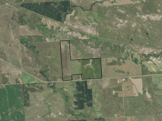 Map of Productive Farm Ground In Baker, MT: 367.93 acres West of Baker