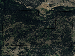Map of Quartz Creek: 280 acres South of Helena