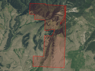 Map of Ranch at Lois Lake: 2292.39 acres NE of Avon