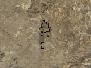 Map of Rapelje Bison Ranch: 15949 acres East of Rapelji