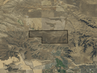 Map of Rehberg Ranch Land and Livestock: 960 acres NW of Billings