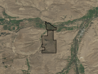 Map of Rhyneer Ranch: 1500.803 acres West of Absarokee