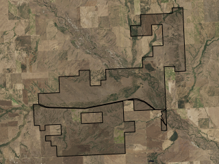 Map of Richland Grass Ranch: 5845 acres West of Scobey