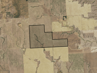 Map of Road 1072: 400 acres North of Wolf Point