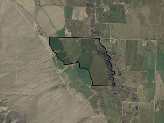 Map of Ruby River Ranch: 304 acres South of Alder