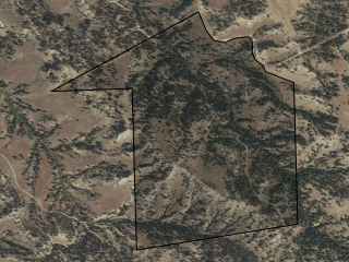 Map of Sarpy Creek 42: 202 acres South of Hysham