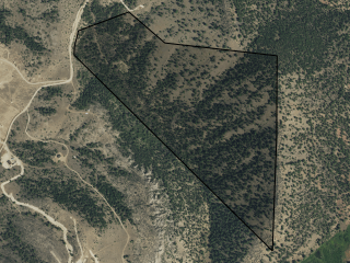 Map of Scenic Mountain Building Tract For Sale Near Helena: 71.41 acres NE of Helena