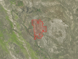 Map of Schiffer Ranch Co. - Kern Place: 28054 acres NW of Forsyth