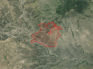 Map of Schwenke Ranch: 2597 acres SW of Zortman