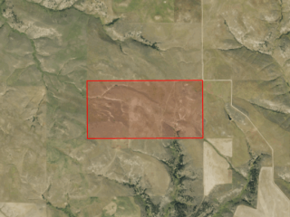 Map of Shane Ridge: 320 acres NW of Boyd