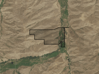 Map of Silver Spur Ranch Auction: 738 acres NW of Red Lodge