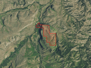 Map of Six Meadows Ranch On The Boulder River: 842 acres South of McLeod