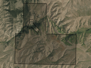 Map of Sportsman's Paradise: 1712 acres SE of Townsend