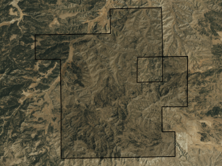 Map of Square Butte Elk Ranch: 9847 acres SE of Roundup